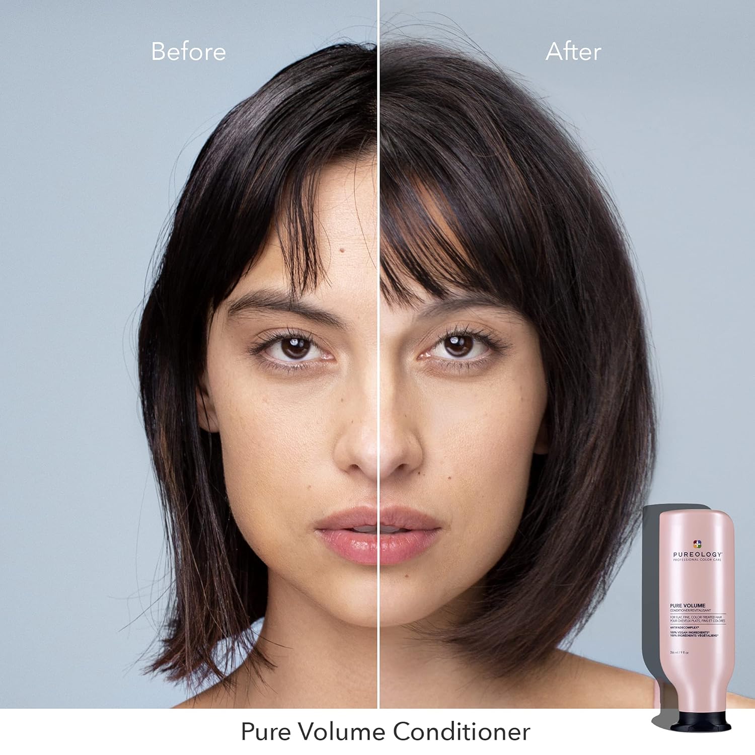 Pureology Pure Volume Conditioner - Enhances Volume and Movement, Lightweight Shampoo for Fine, Flat, Color Treated Hair - Image 3