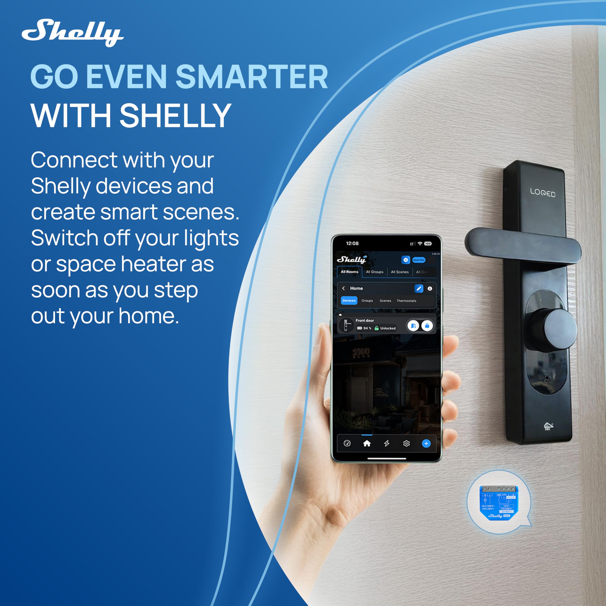 Loqed Touch Smart Lock Schwarz