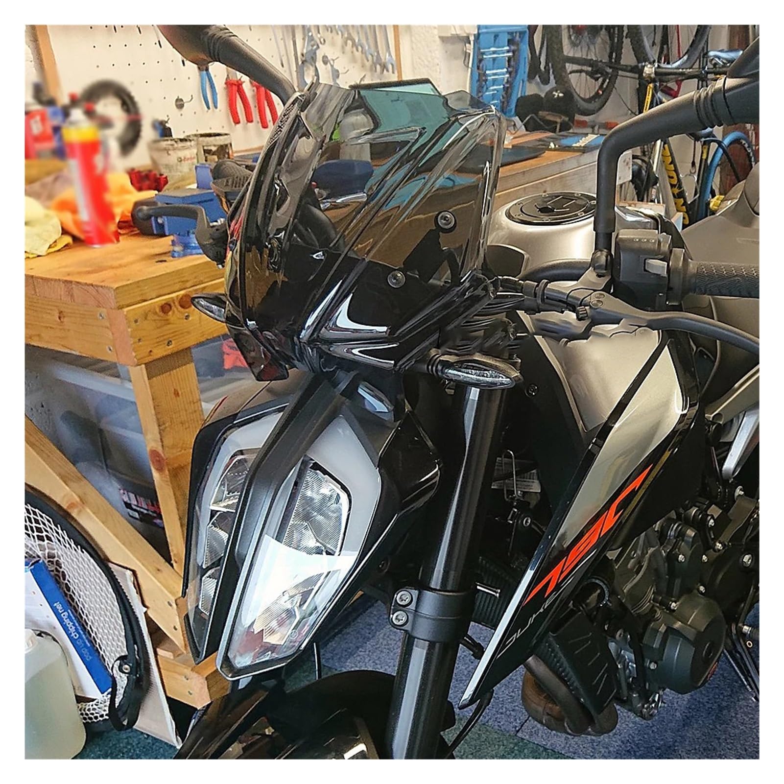 DUKE790 DUKE890 Pare-brise Déflecteur De Vent De Flux D'air Pour 790 890 Duke 790Duke 890Duke 2018 2019 2020 2021 2022 2023  201355758