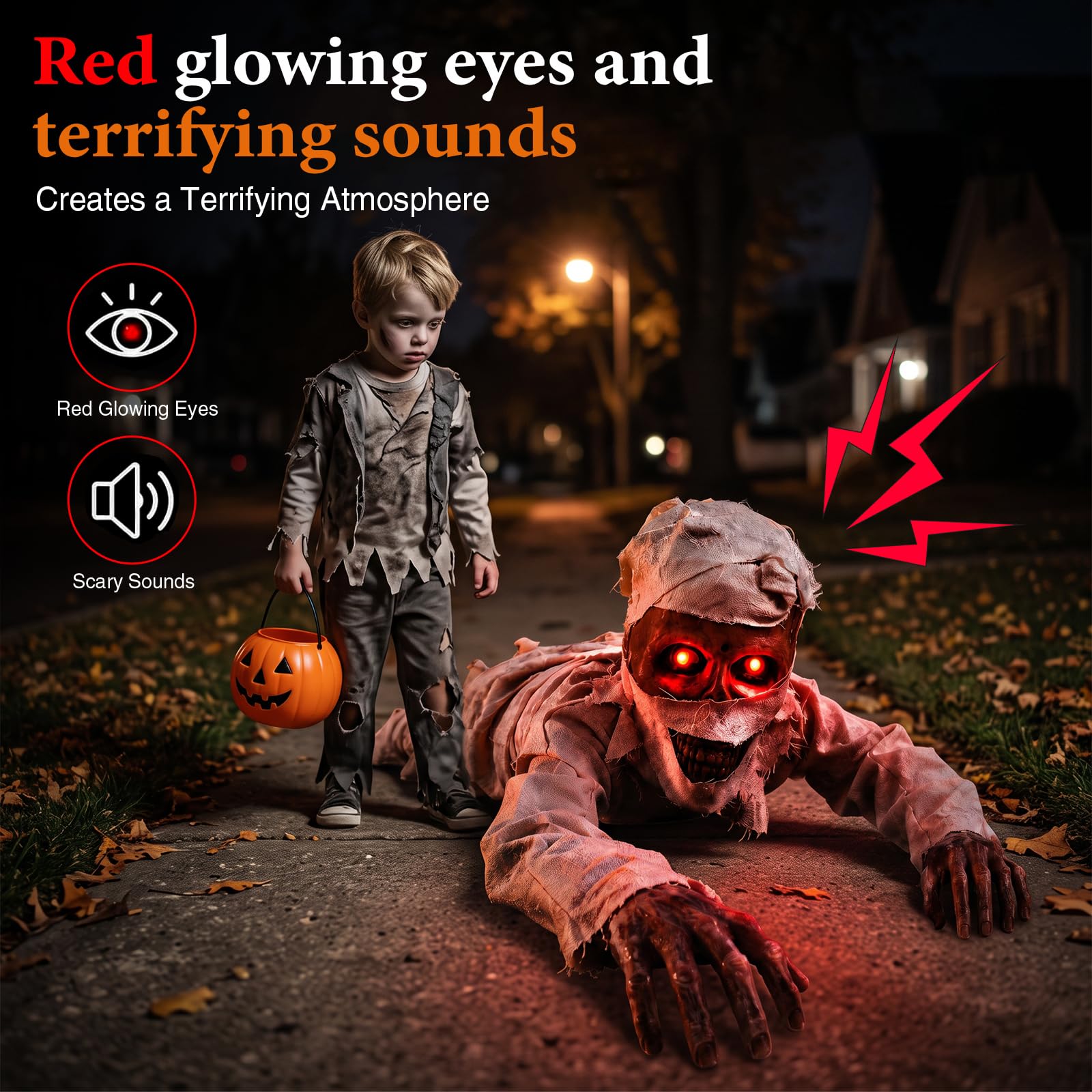 Decorazione per frangiterra Zombie per Halloween