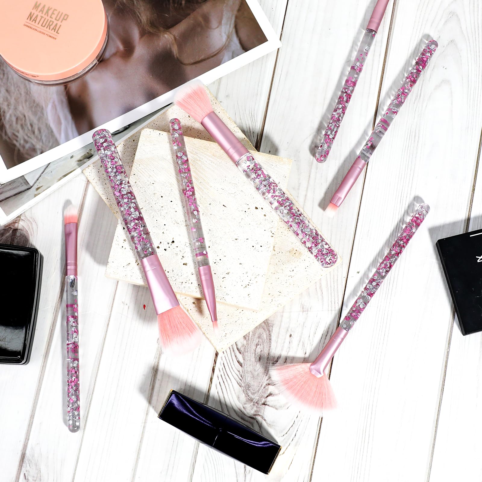 7 PCS Makeup Brushes - Image 3