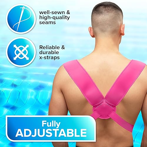 Miniatura 5 de Portabebés  Arnés ergonómico de neopreno de alta calidad para agua cálida y segura y diversión en la tierra (4-24 meses)  Arnés ajustable para bebés