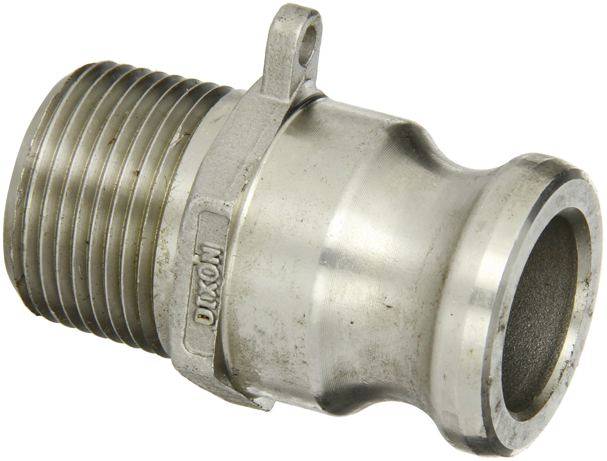 Dixon 100-F-SS Stainless Steel 316 Boss-Lock Type F Cam and Groove Hose Fitting, 1