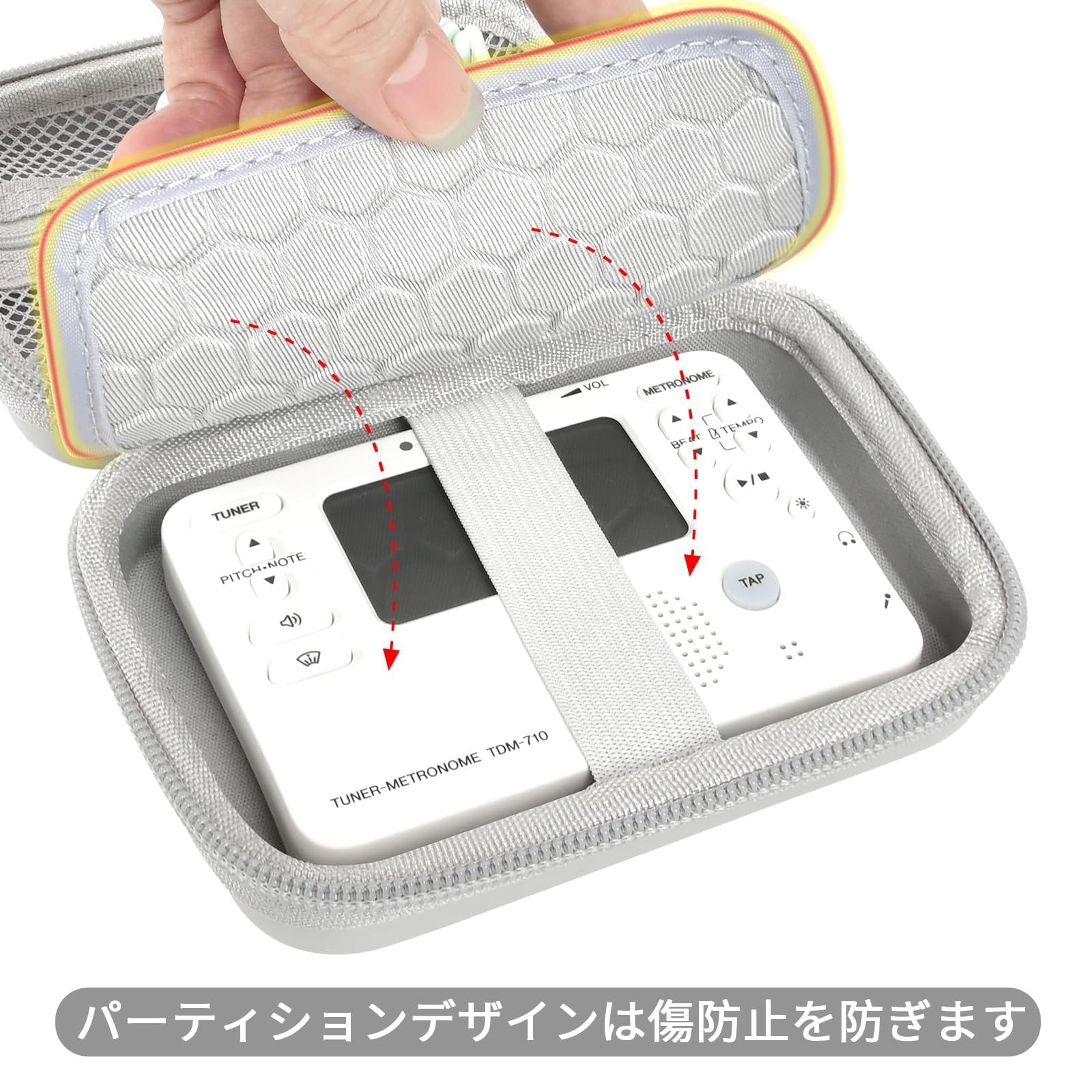 Amazon | COMECASE ハードEVAチューナーケース for YAMAHA TDM-710GL