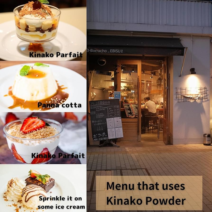 野菜 kinako Amazon.com: GOHAN JAPAN Kinako Powder (Dried Soybean Flour