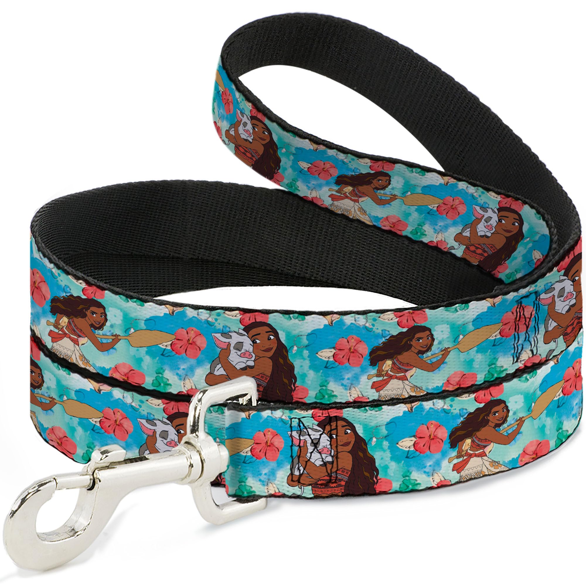 Laisse pour chien Disney Moana bleu 1,2m x 3,8cm pour balade