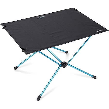 Helinox Table One Hardtop Large | Die zusätzliche Stabilität Einer harten Oberfläche Macht diesen ausgesprochen gut verstaubaren Reisetisch außergewöhnlich vielseitig (Black)