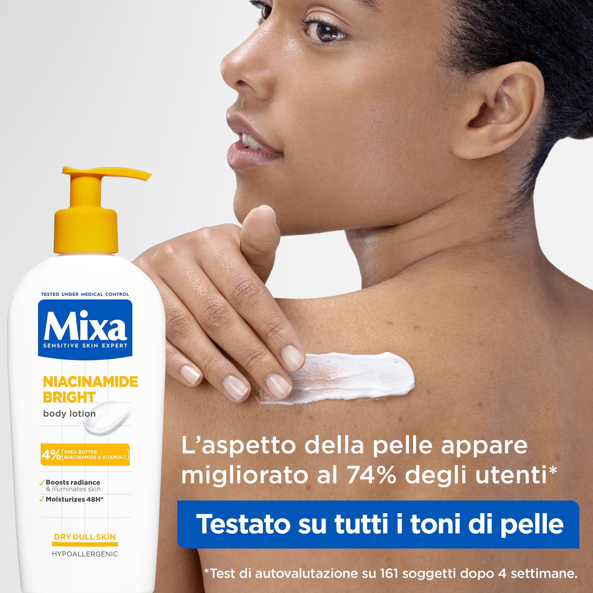 Mixa Niacinamide Bright Lozione corpo 250 ml