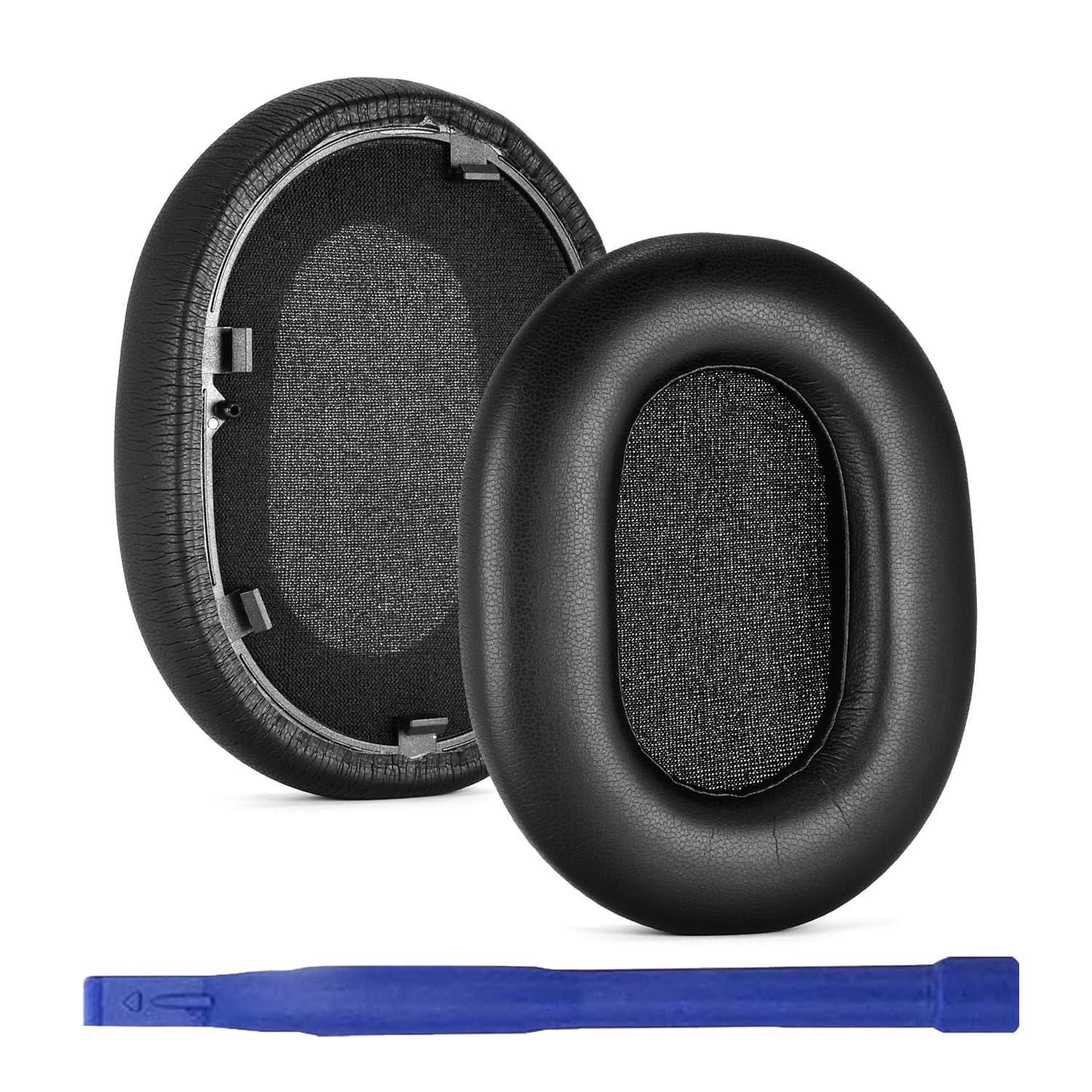 1000XM5 Protein Leather Replacement Earpads Compatible with Sony WH-1000XM5(WH1000XM5) Headphones,Earmuffs EarCushions Ear Pads with Noise Reduction Memory Foam(Similar/Black)