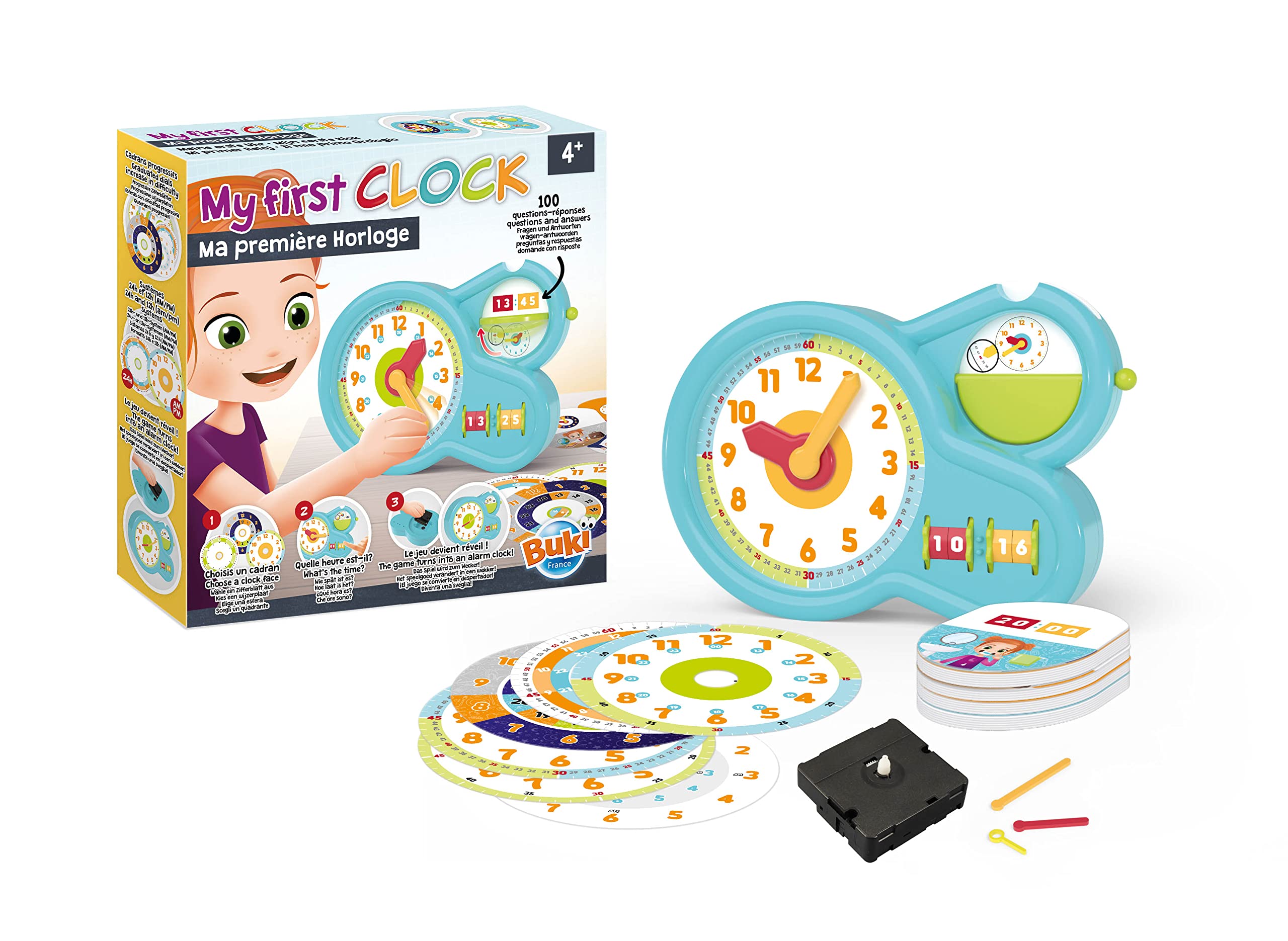 Buki Ma première horloge 5605