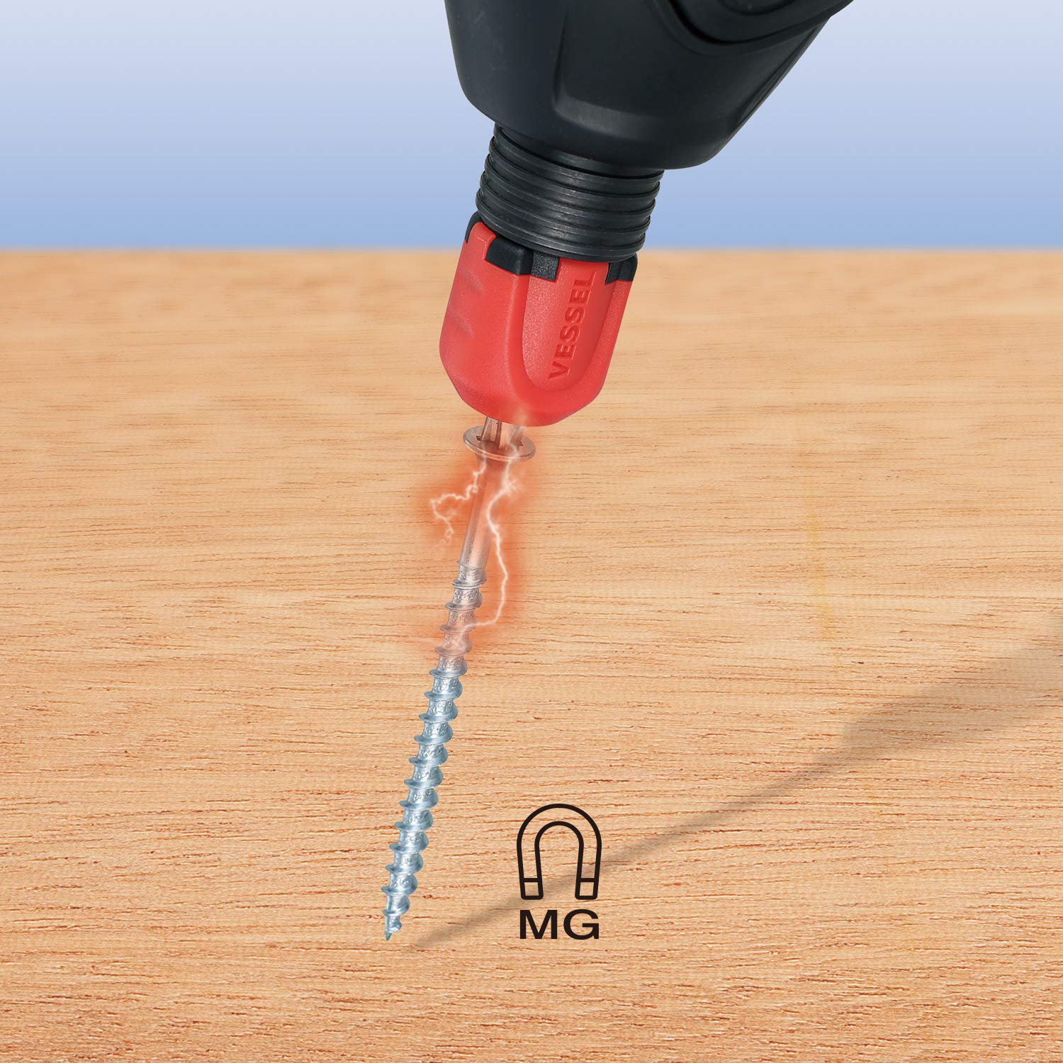 VESSEL EMGETX4050P10T Jeu d'embouts Neck Torsion TORX T40 50mm Ensemble de 10 pièces