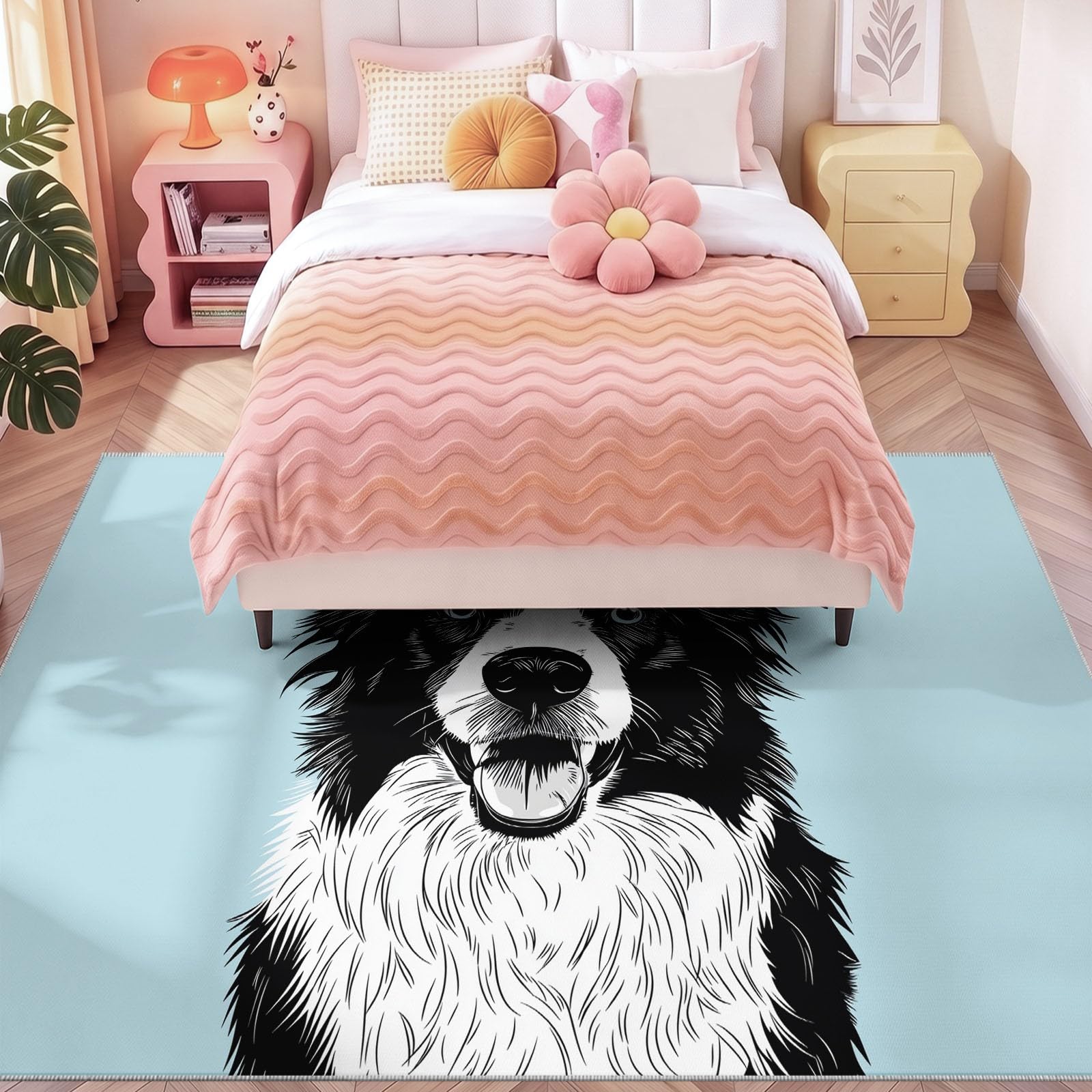 Générique Tapis Minimaliste Mignon 120 x 160 cm