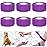 Twavang 6 Pack 1 Inches Self Adhesive Bandage Wrap Breathable Cohesive Bandage Elastic Tape for Pets, Athletic, Sports, Wrist, Knee, Ankle(5 Yards Per Roll, Purple)