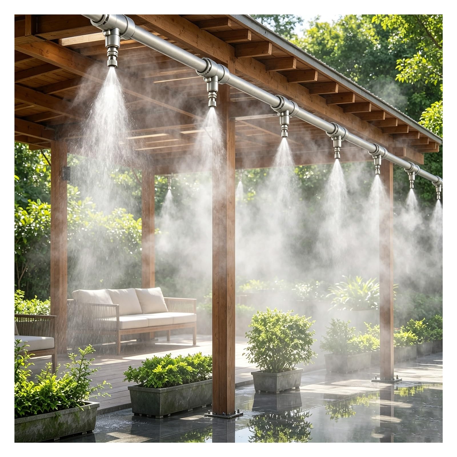 Kit Brumisateur Terrasse Kit De Brumisation Anti-obstruction Pour Terrasse