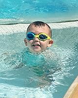Vista 6 de OutdoorMaster - Gafas de natación de ajuste rápido para niños (2 unidades)