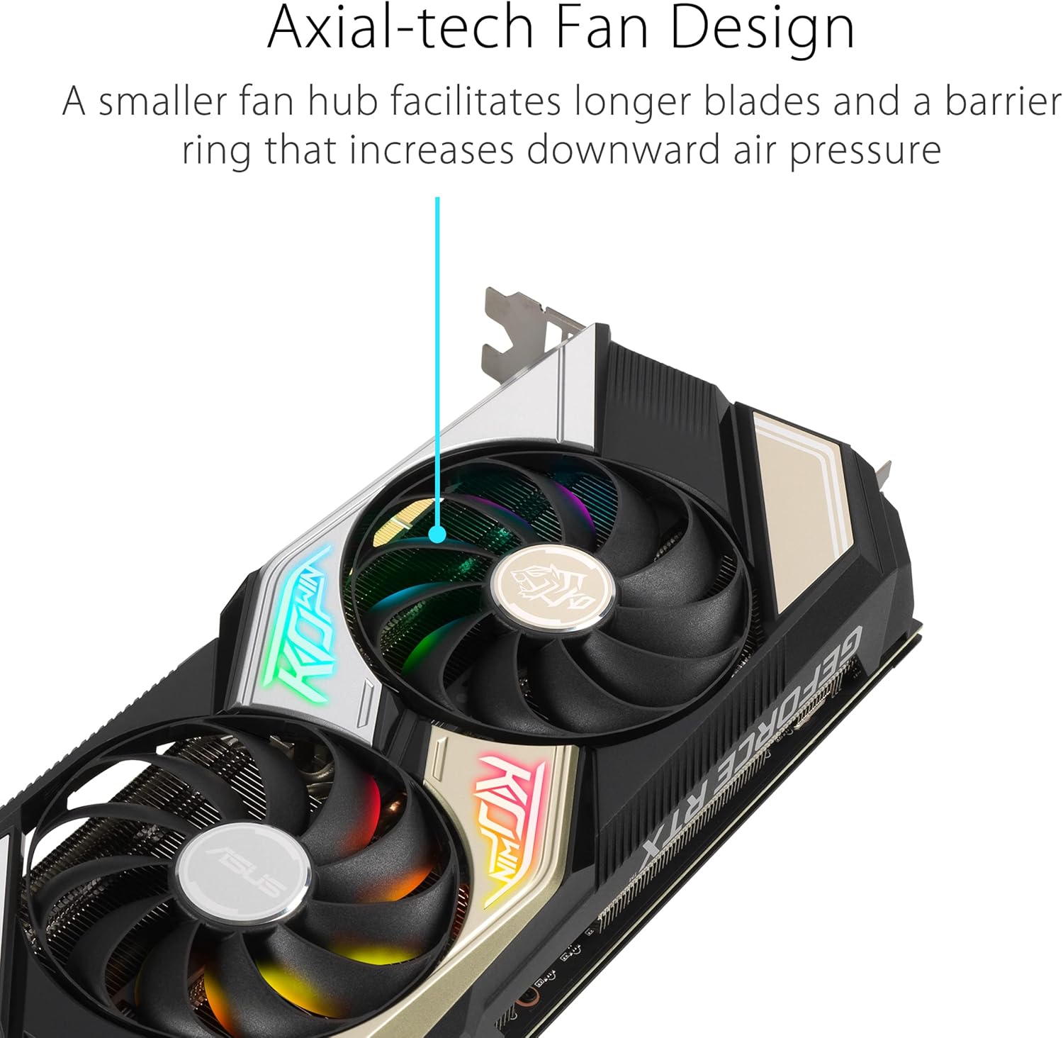 ASUS KO NVIDIA GeForce RTX 3060 V2 OC Edition 12GB GDDR6 Gaming Graphics Card (PCIe 4.0, LHR, HDMI 2.1, DisplayPort 1.4a, Axial-tech Fan Design, 0dB technology, Enduring capacitors) (Renewed)
