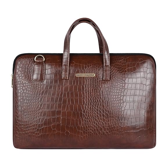 Bagsy Malone Vegan Leather Unisex Laptop Bag-LB0014