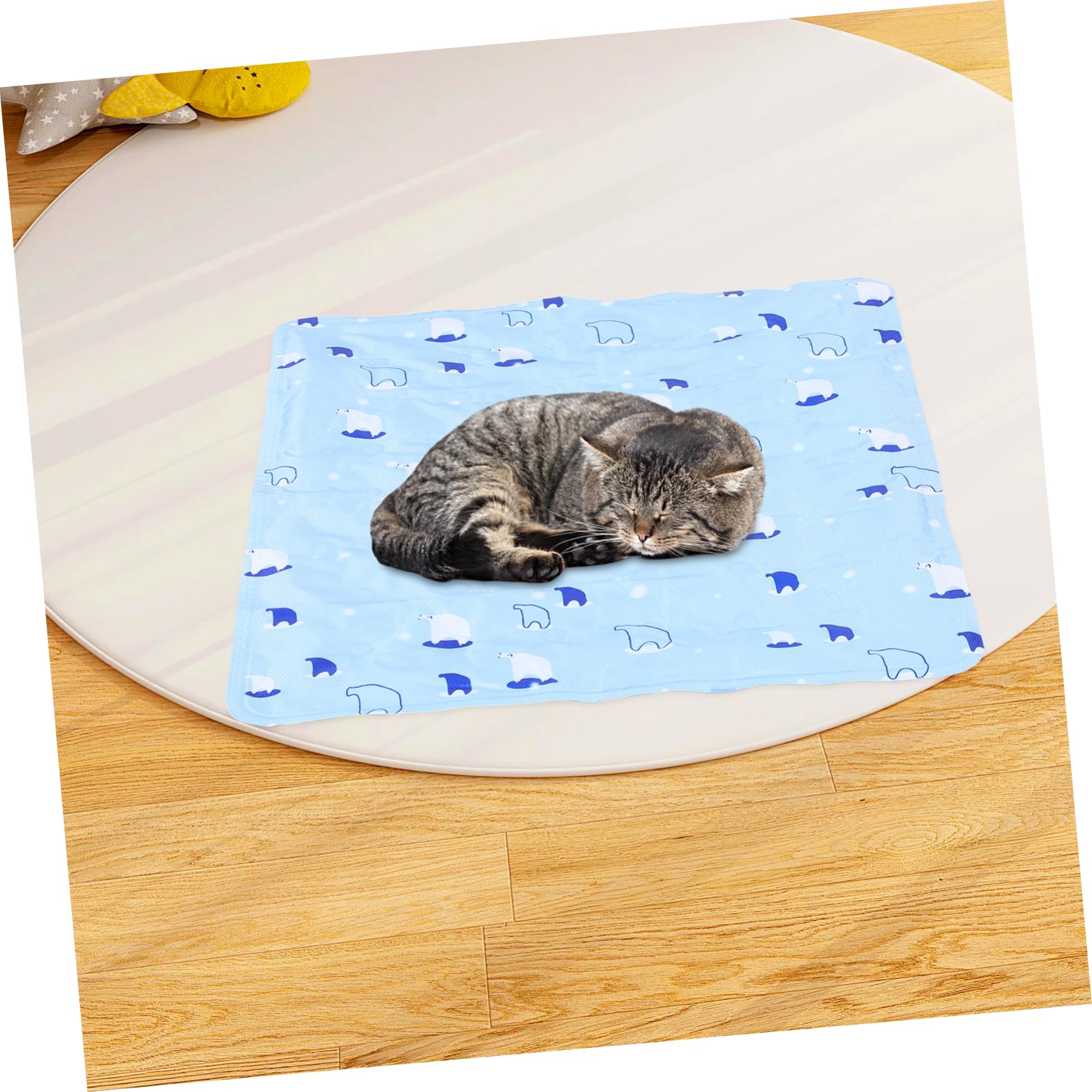 BESTonZON Kühlmatte für Hunde und Katzen, Weiche PVC Eismatte für Sommer