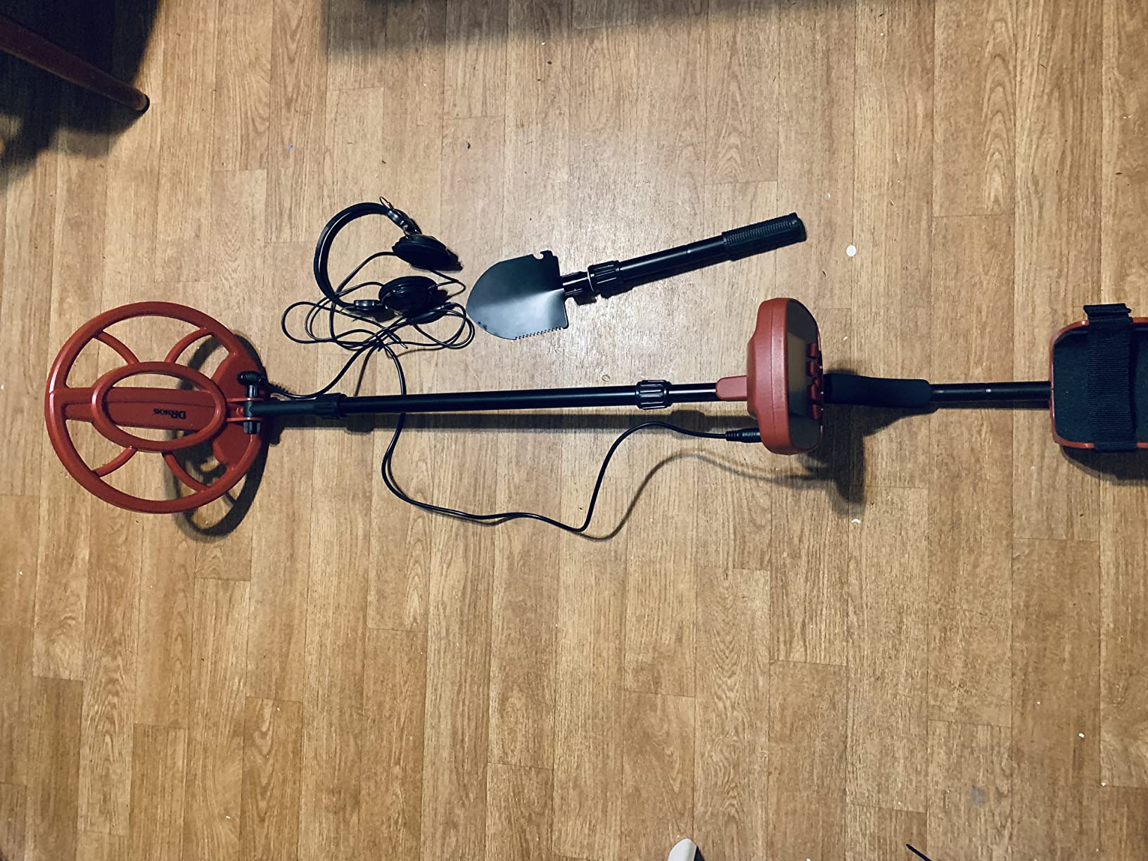 10/mo Finance Metal Detector, DRMOIS Waterproof Ip68 with High Accuracy Waterproof LCD