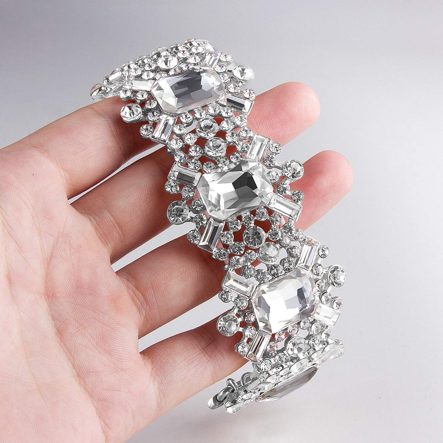 VIQIV Bling Bands Compatible with Apple Watch Band 38mm 40mm 41mm 42mm 44mm 45mm 49mm Iwatch Series SE 9 8 7 6 5 4 3 2 Ultra, Diamond Rhinestone Dressy Metal Wristband Strap for Women - Image 8