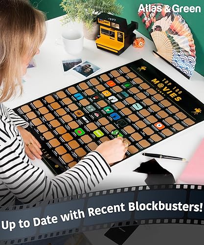 Miniatura 58 de Póster de 100 cosas que hacer con la familia para rascar, pósteres artísticos de pared, decoración de pared de cocina, arte para rascar, póster