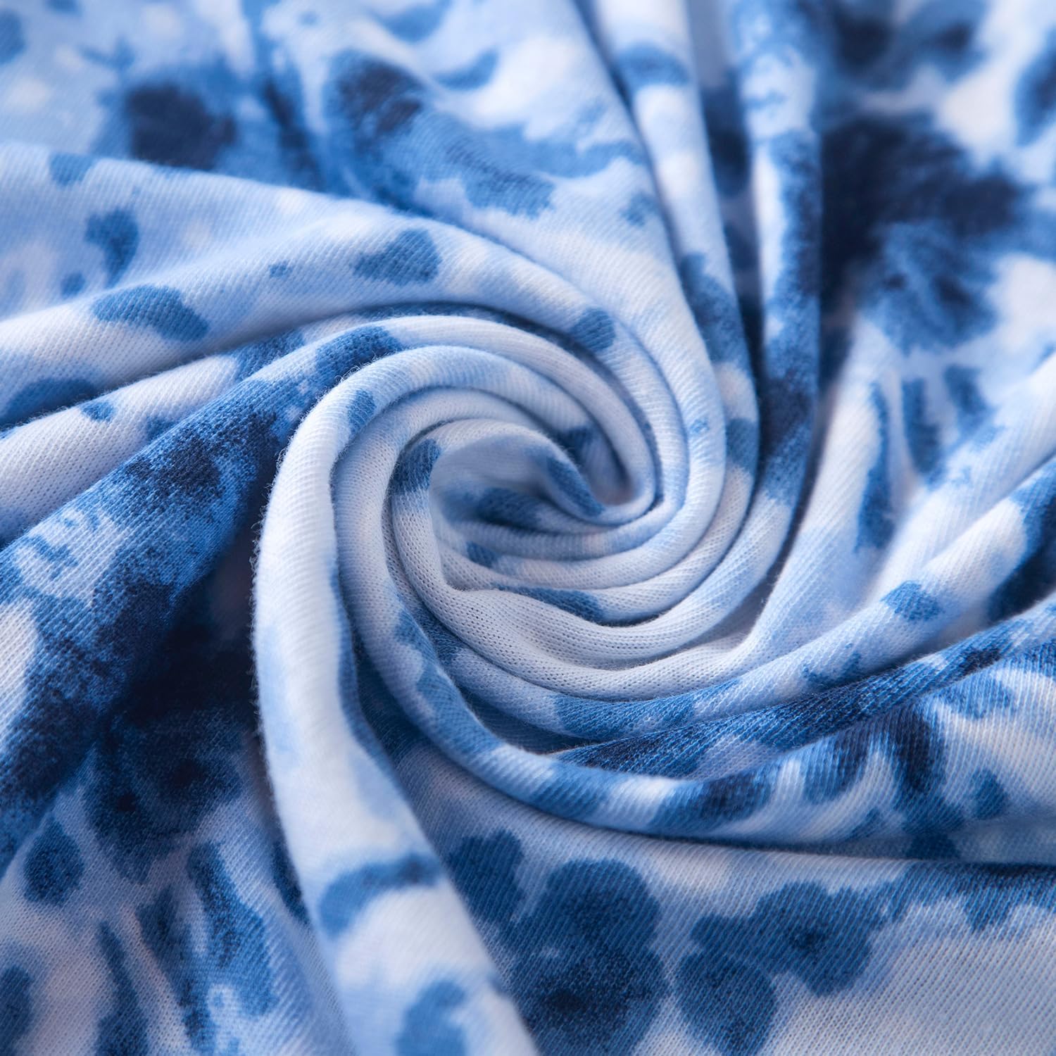 Inadays Womens Cotton Pajama Sets Short Sleeve Top With Capri Pants 2 piece sets for Women Summer Pajamas Lounge Set - Image 9