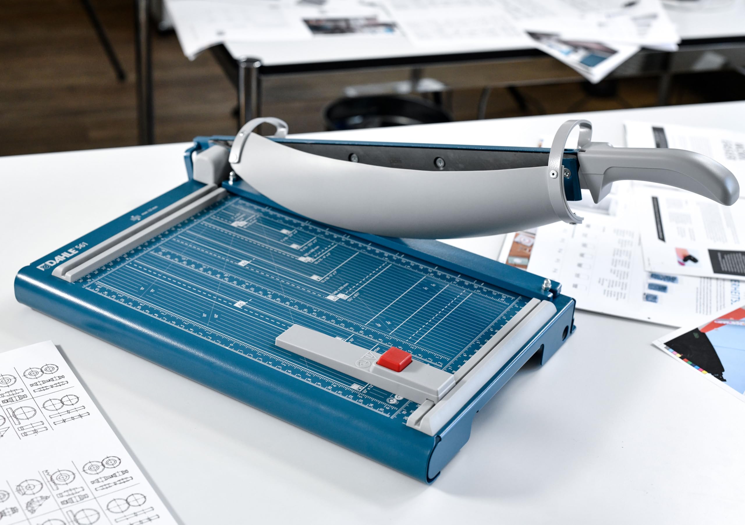 Taglierina Carta Cinnani A4 - 12 Pollici, Professionale Con Guide Magnetiche - Foto 9