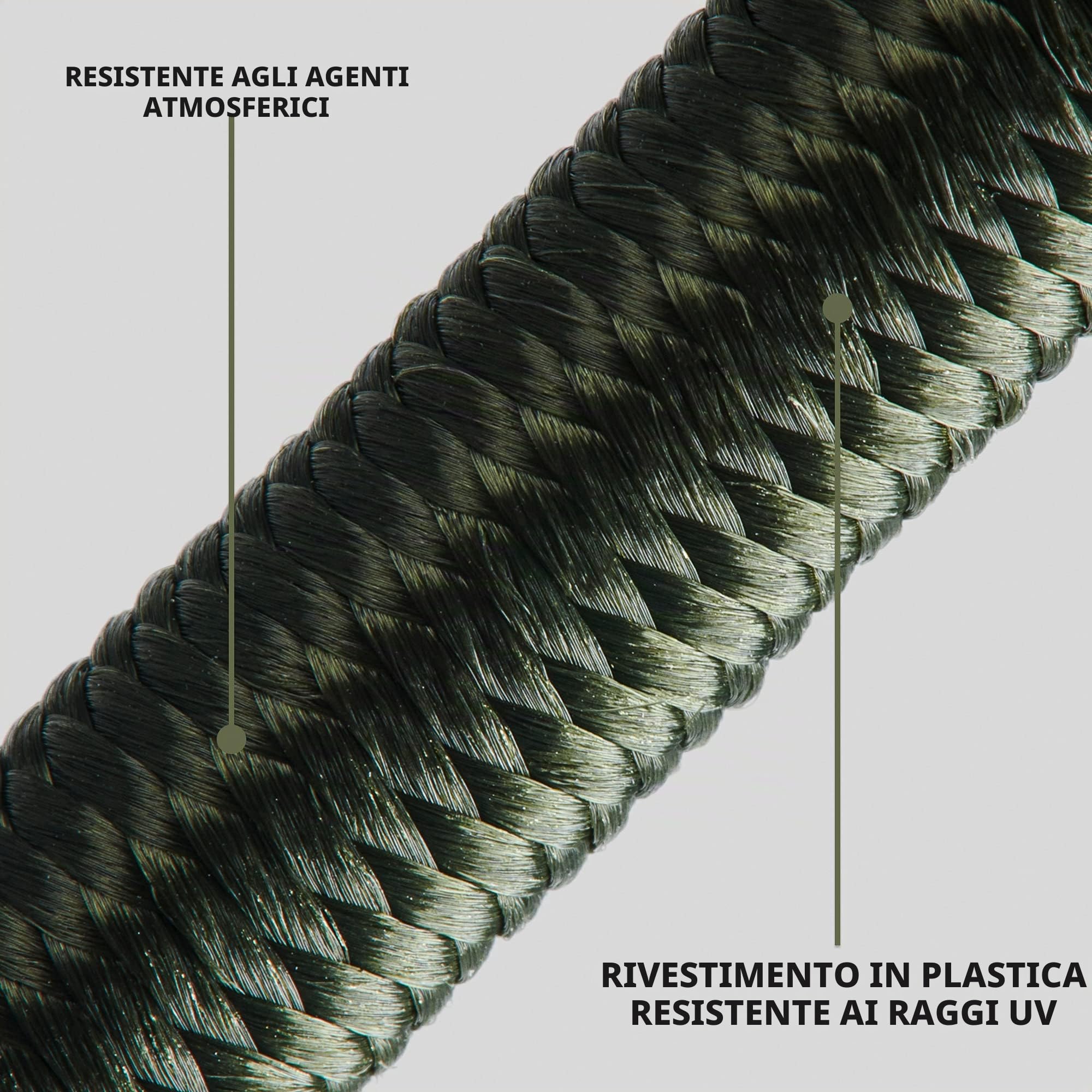 Pluvios Robusto 10 Pacco Corde Elastiche Bungee Resistenti Campeggio Bivvy Bivi Conservazione Fai da Te Multiuso - 2 Anni di Garanzia