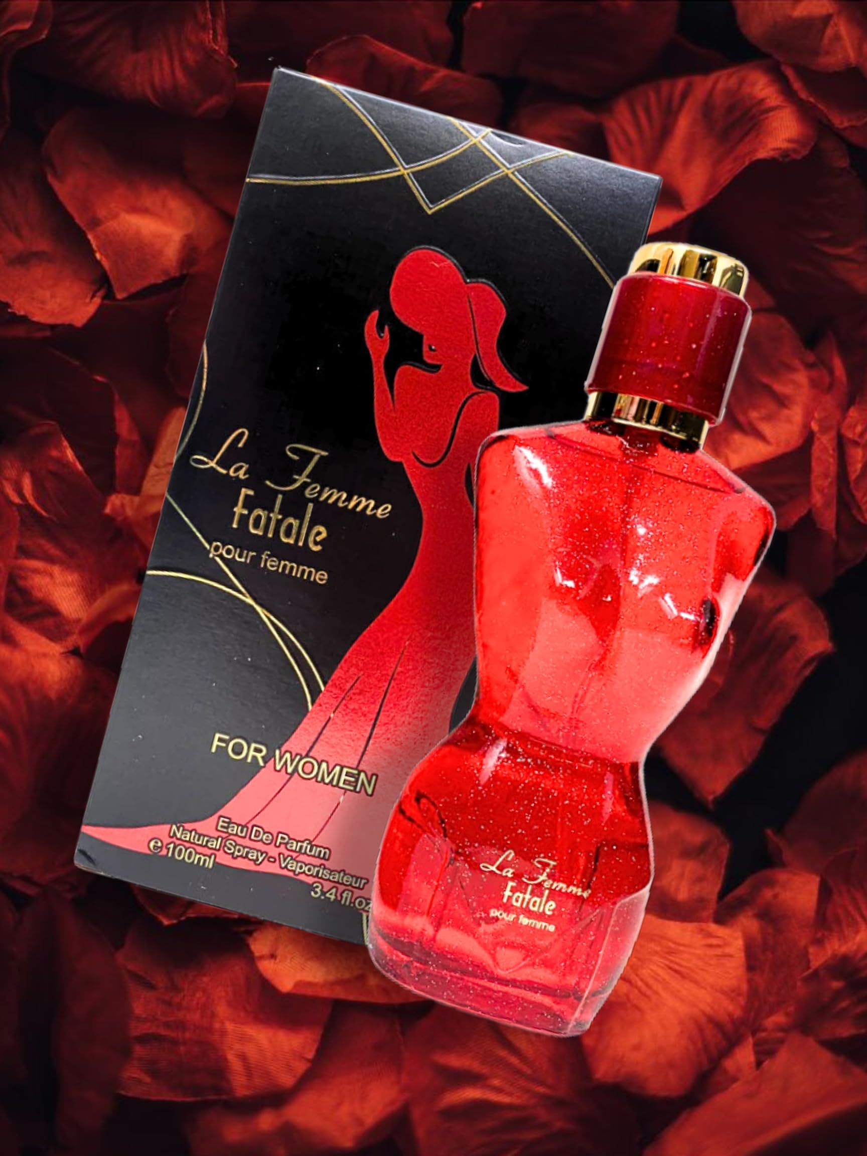 Amazon.com : LA FEMME FATALE EAU DE PARFUME 3.4 F.L Oz. Oriental