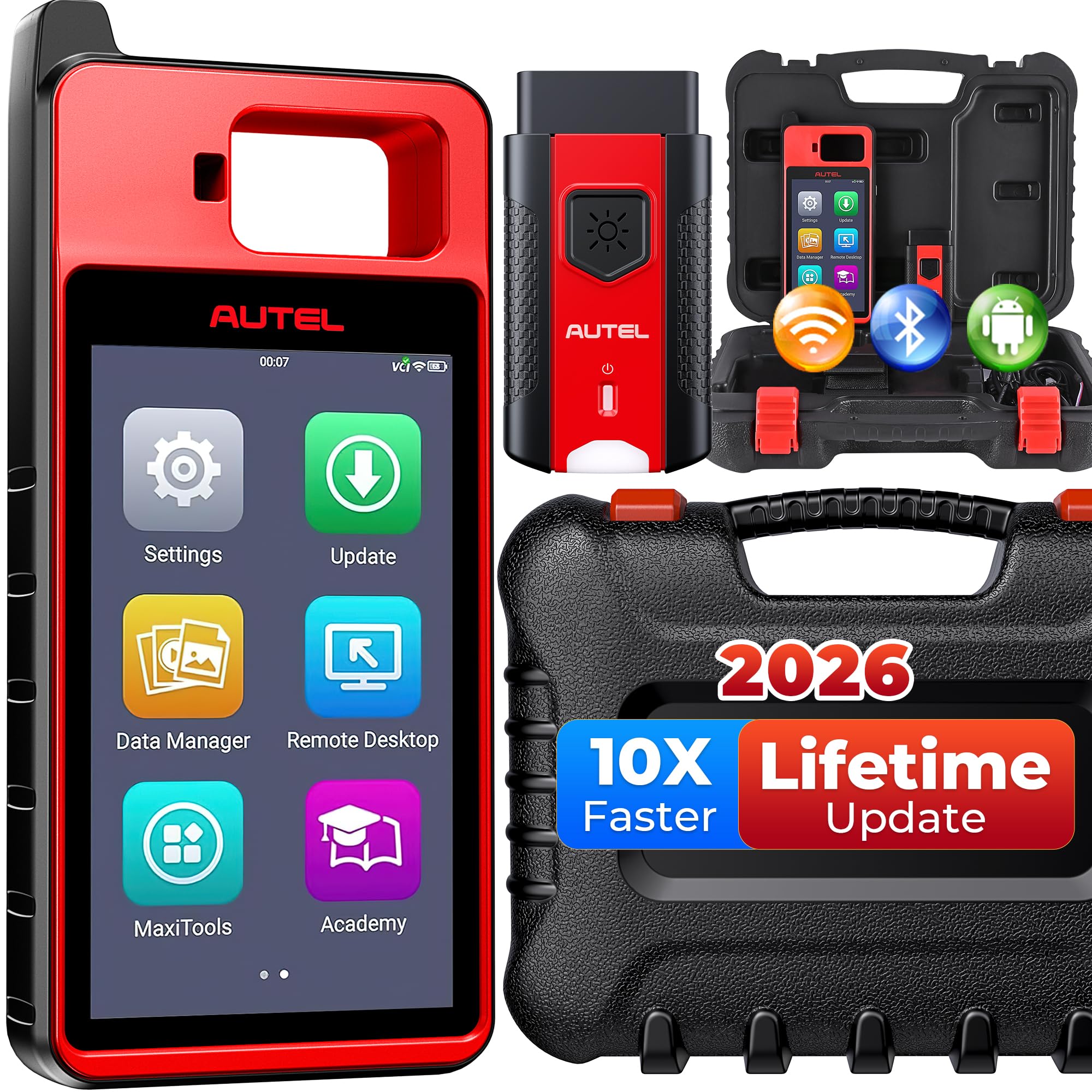 Snapklik.com : Autel Scanner OBD2 Diagnostic Tool, 2025 OBDII Too L