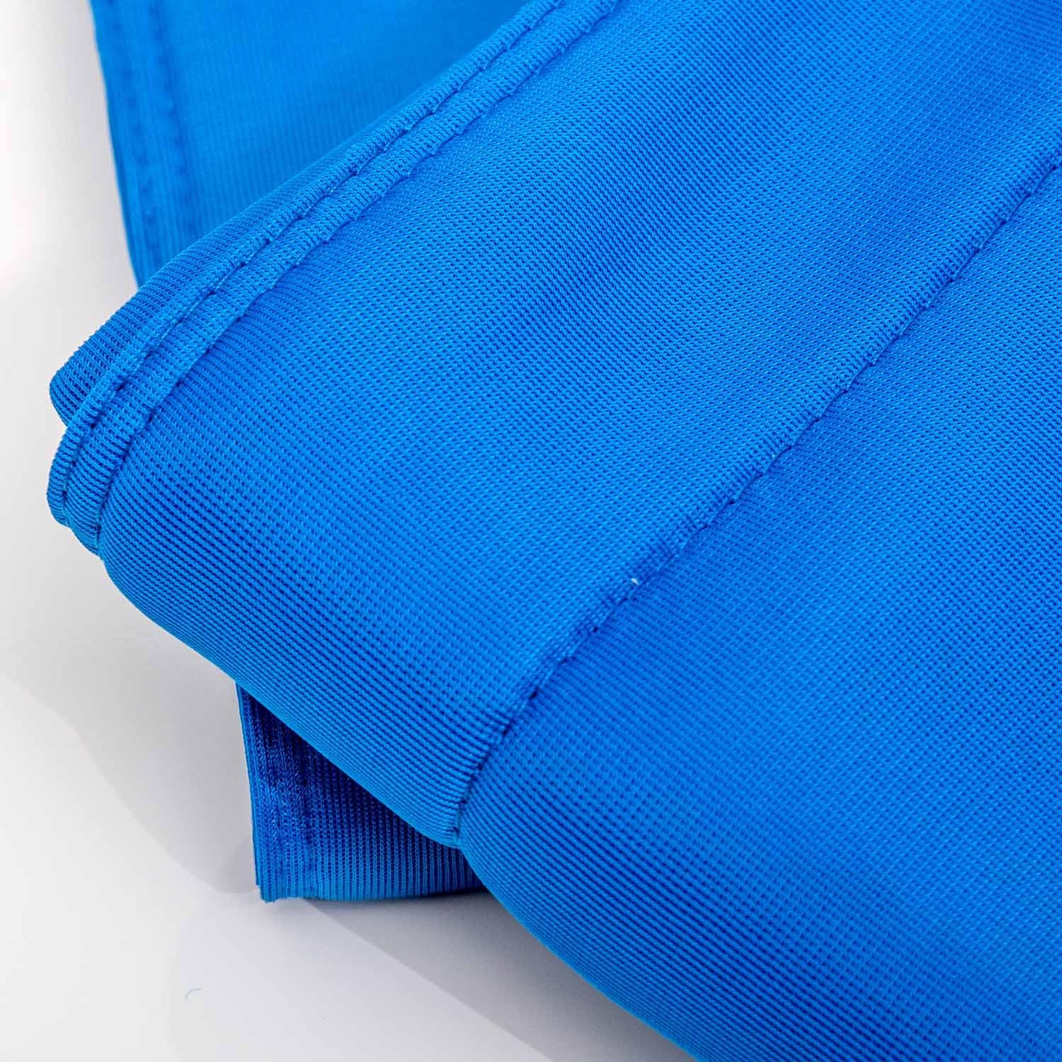 LIVEDECO - Housse Vide Pouf Géant XXL, Flottant pour Piscine, Bleu Pool BiG52