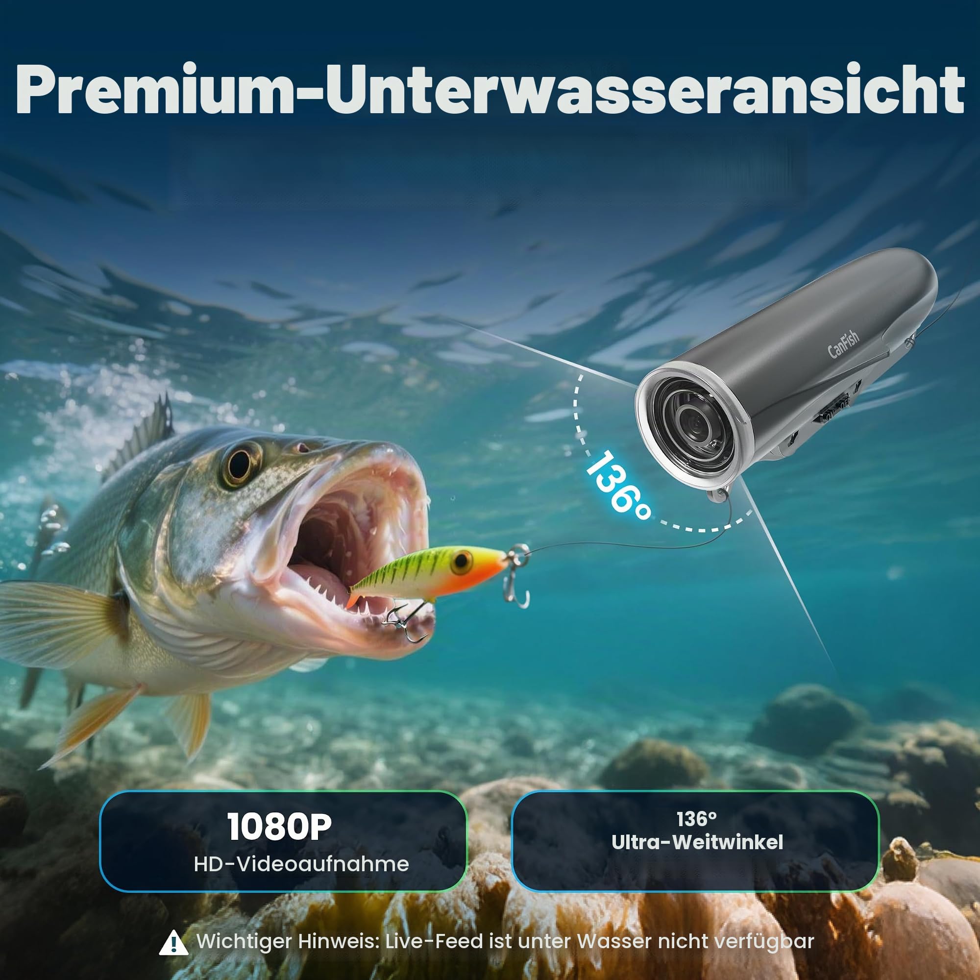 Canfishing CamX Underwater Fishing Camera