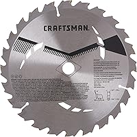 Vista 3 de CRAFTSMAN CMAS3725243 3 Pack 7-1/4-In 24-Tooth Carbide Circular Saw Blade