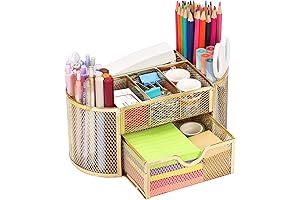 EOOUT Gold Desk Organizers: A Touch of Sophistication for Your Workspace