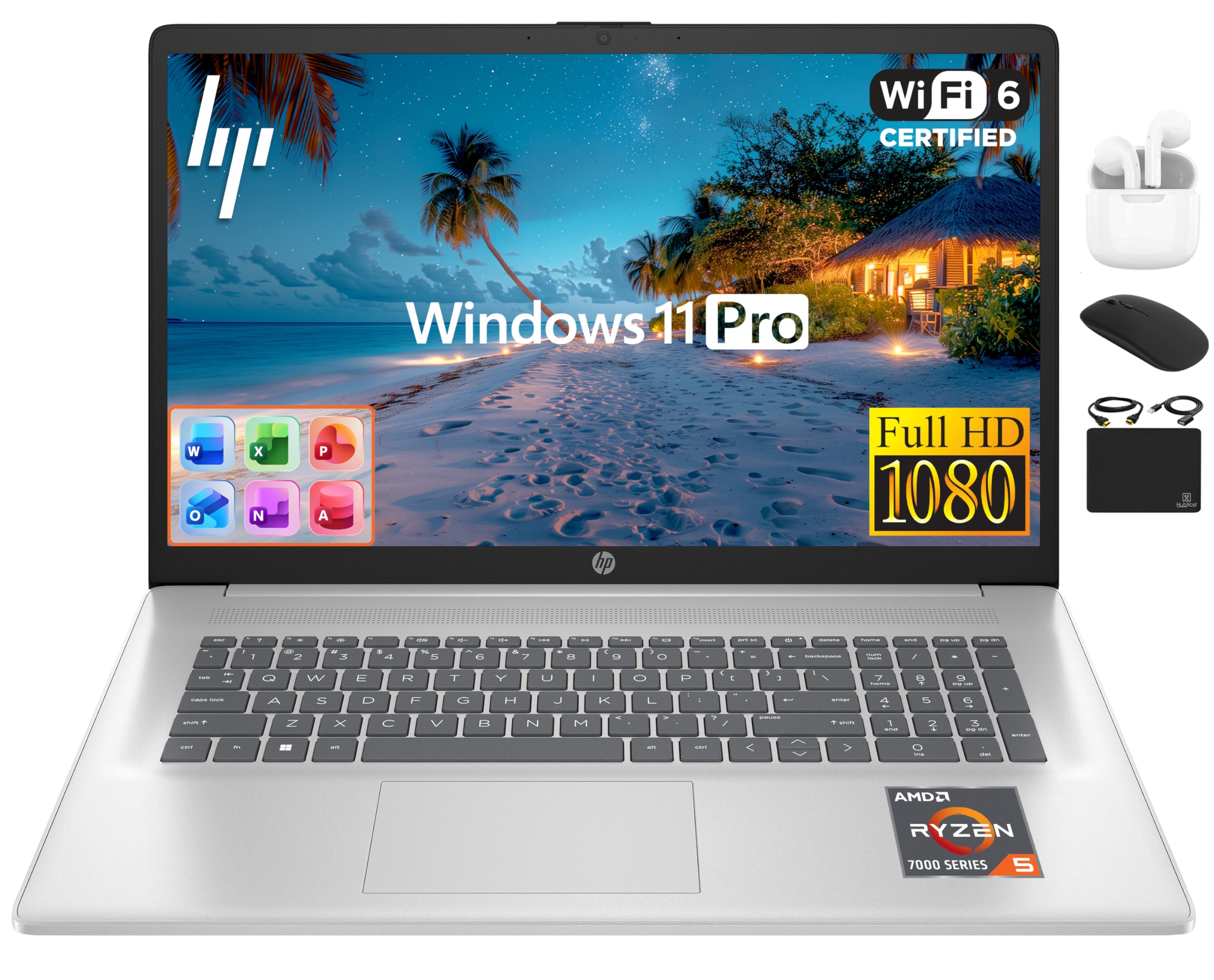 Amazon.com: HP 2025 Pavilion Laptop, 17.3
