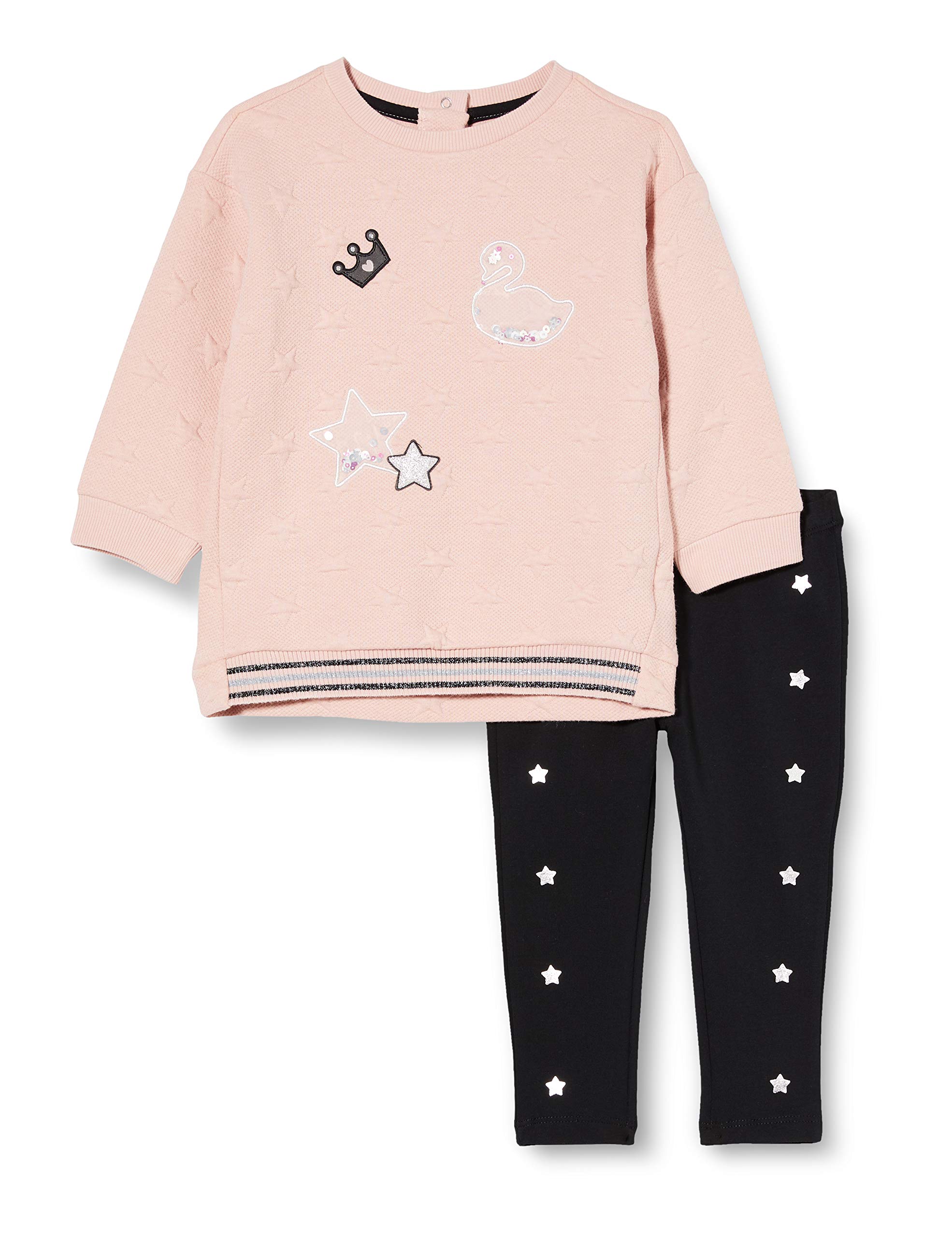 Chicco Garnitur — zestaw odzieży Niemowlęta - dziewczynki Completino Felpa + Leggings