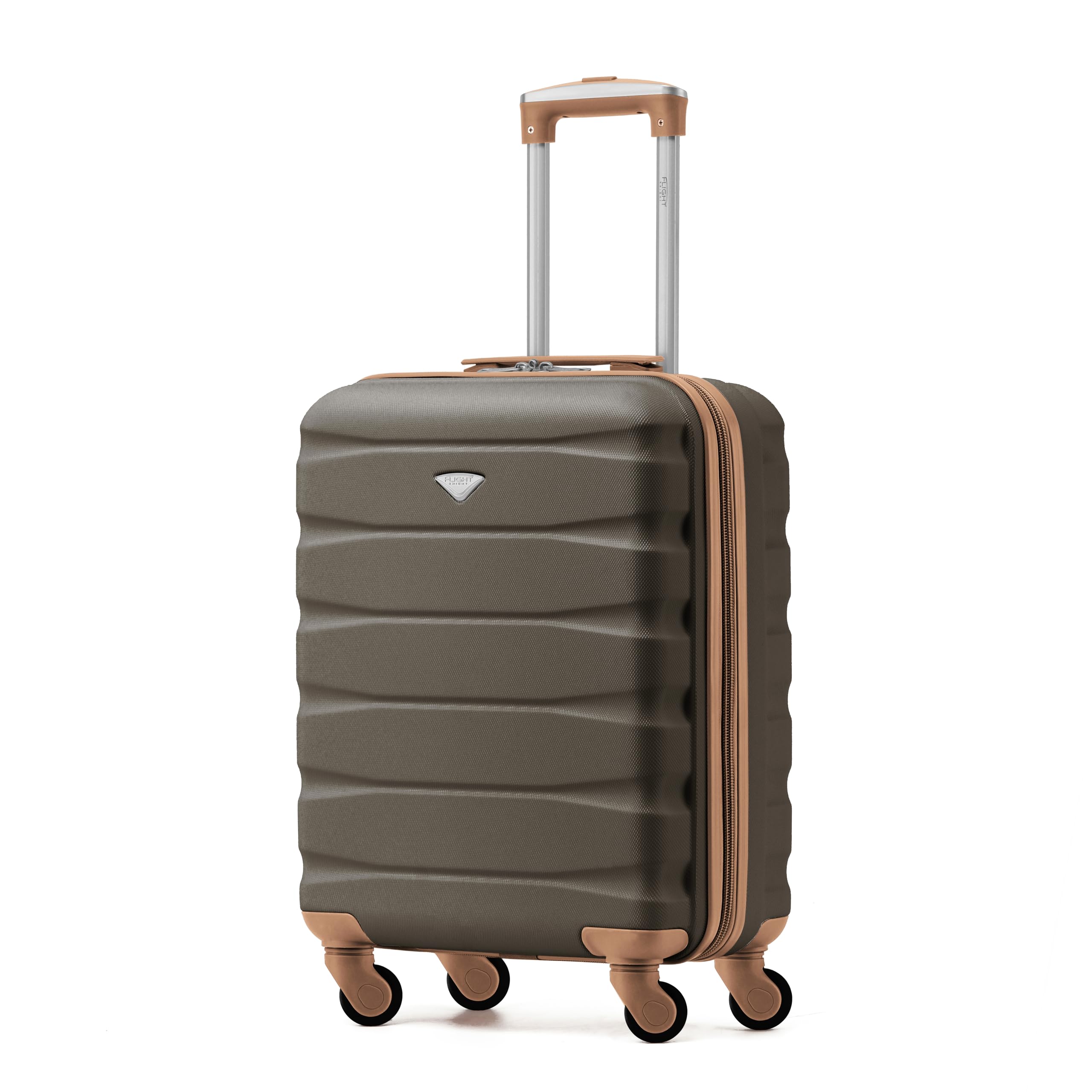 Flight Knight Lightweight 4 Wheel ABS Hard Case Medium Suitcase Approved for Over 100 Airlines Including easyJet, British Airways, Ryanair, Jet2, Emirates & Many More - Check-in Medium Size 25" — view 171