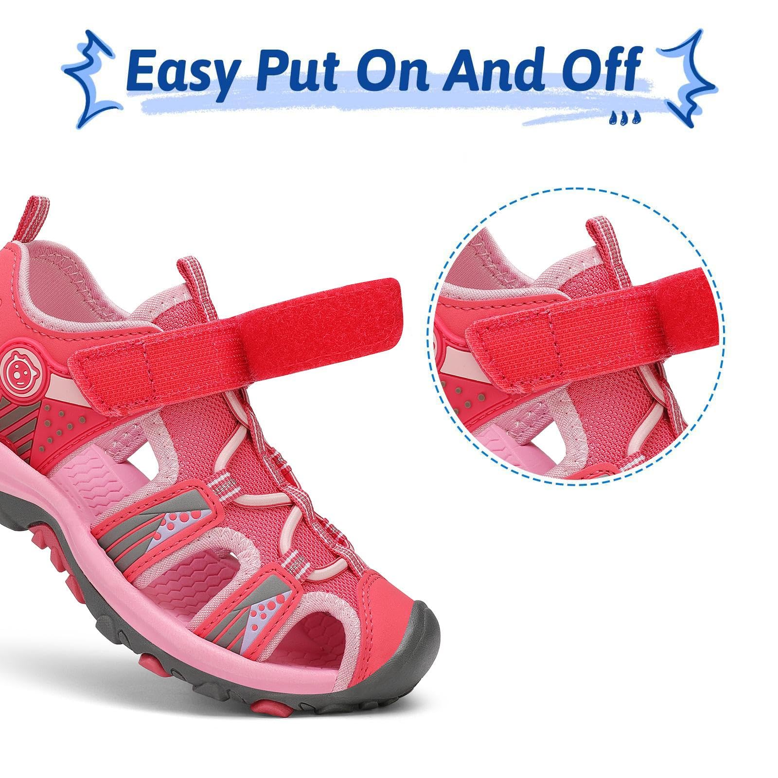 SAGUARO Sandali chiusi Bambini Trekking Estate Outdoor Scarpe Traspirante