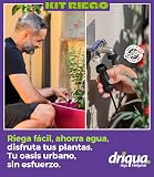 Kit d'arrosage goutte à goutte pour balcons, terrasses et potager urbain, 20-25 pots, robinet double laiton, réducteur de pression, goutteurs auto-compensateurs, microtube 25 m, installation facile - 2