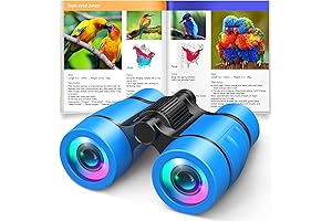 LET'S GO! Kids Binoculars Set for Bird Watching