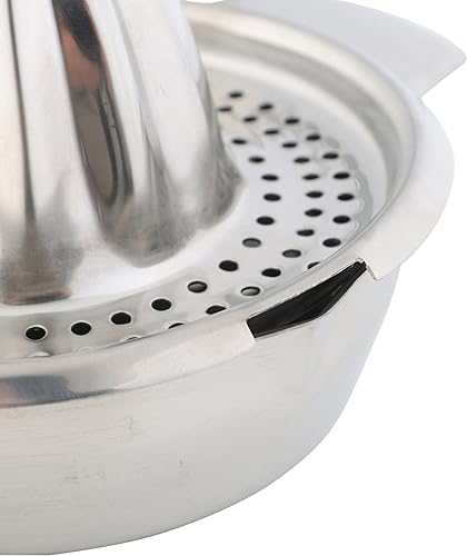 Miniatura 5 de Axentia Exprimidor de cítricos de acero inoxidable - Prensa manual de jugo para cítricos y granadas