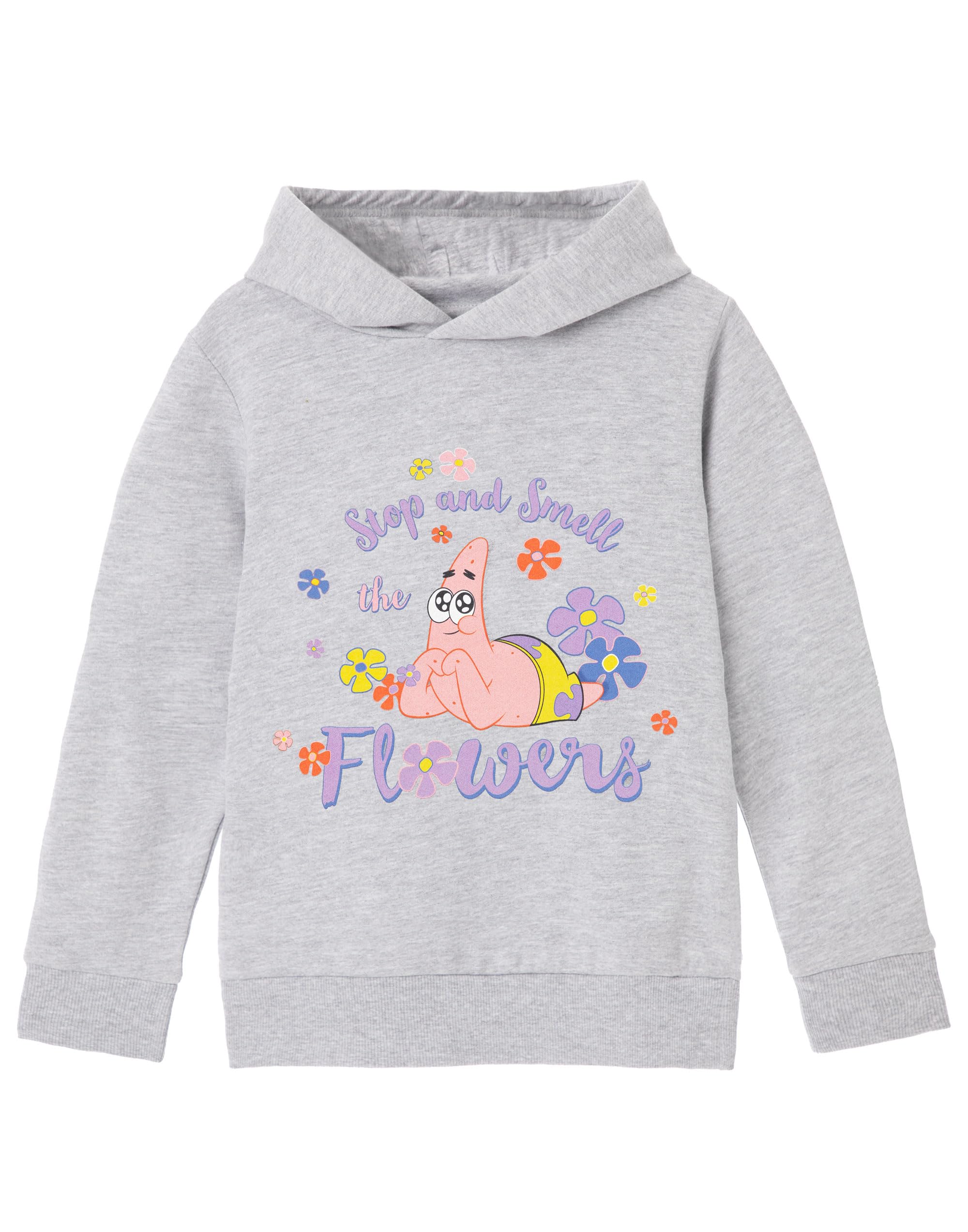 Spongebob Squarepants (5-6 Years) Hoodie (Girls Grey)