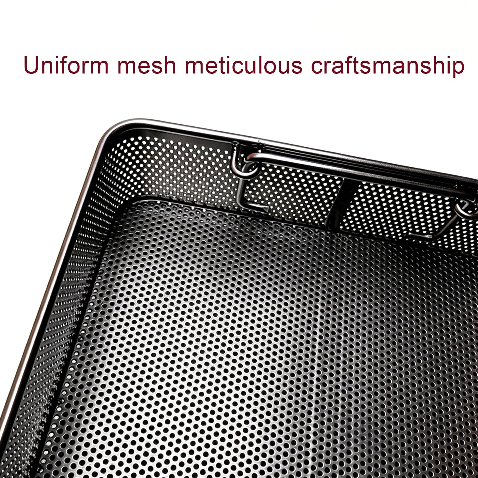 Cesta para instrumentos médicos, bandeja de malla de acero inoxidable 304 para herramientas quirúrgicas, dentales, ortopédicas y otorrinolaringológicas, grado hospitalario, diseño de agujero de 2 mm
