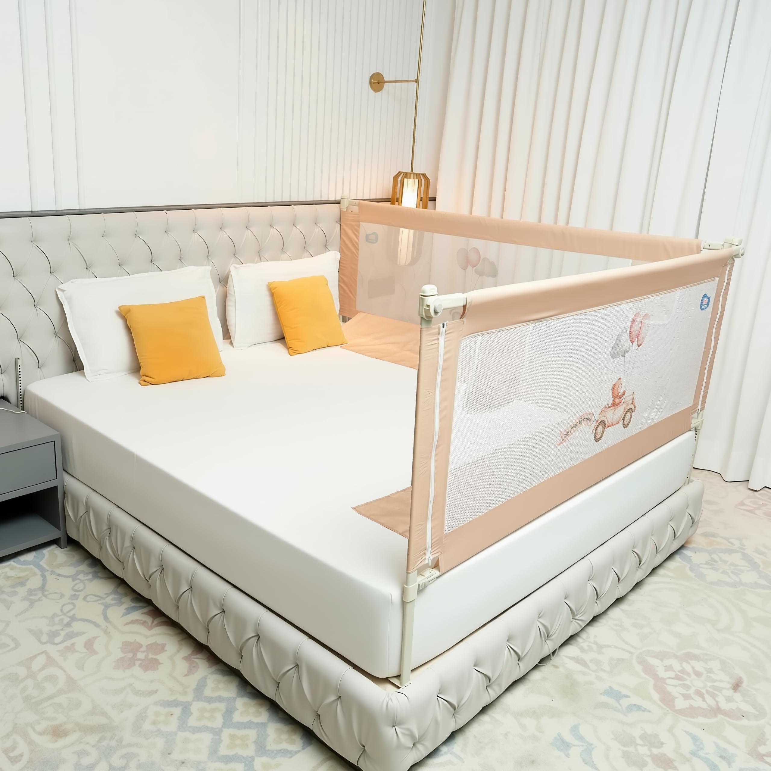 Kids Bed Rail Guard - Baby Safety Side Wall -20