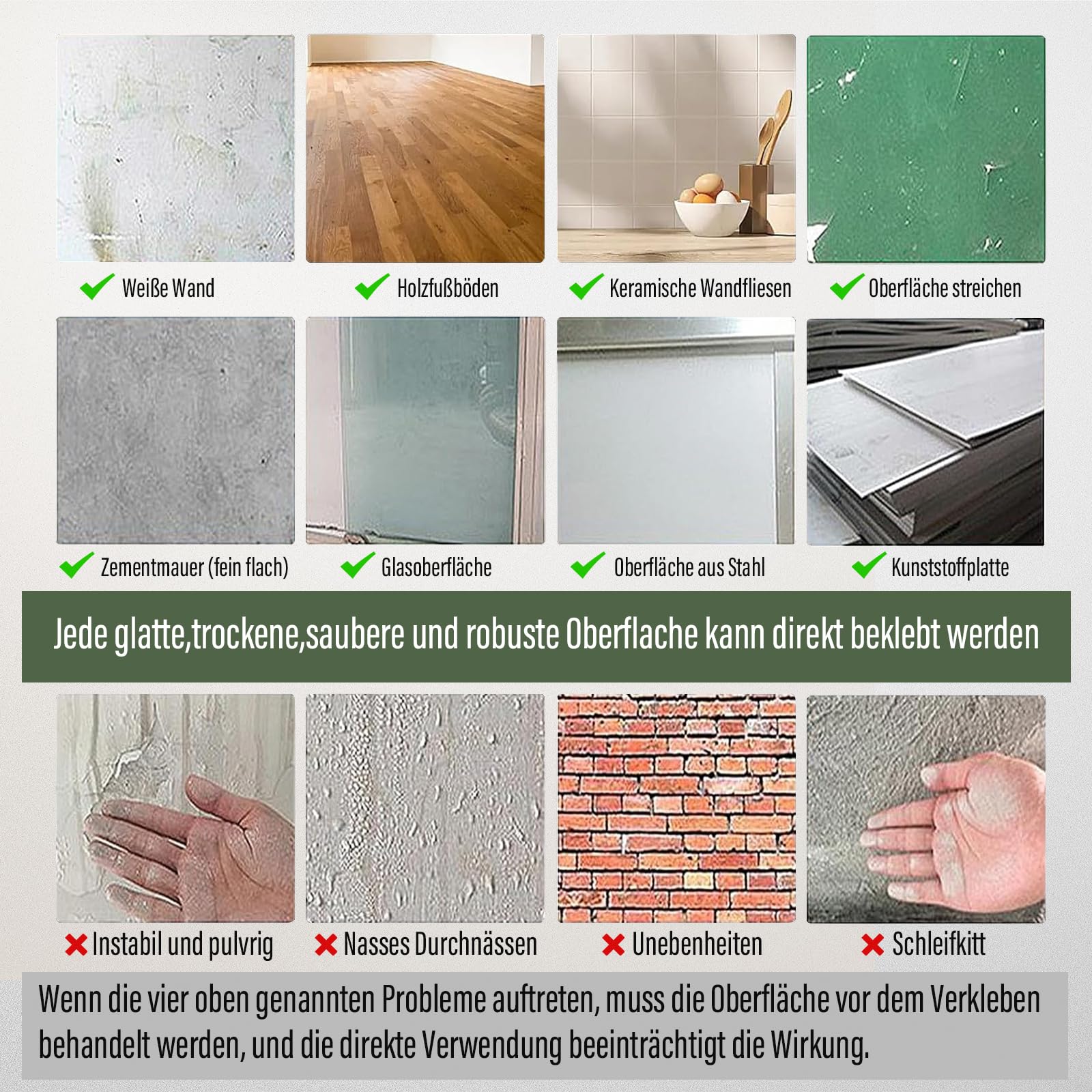 3D Fliesenaufkleber 30x30 cm Selbstklebend Küchenrückwand Wandfliesen Senfgrün