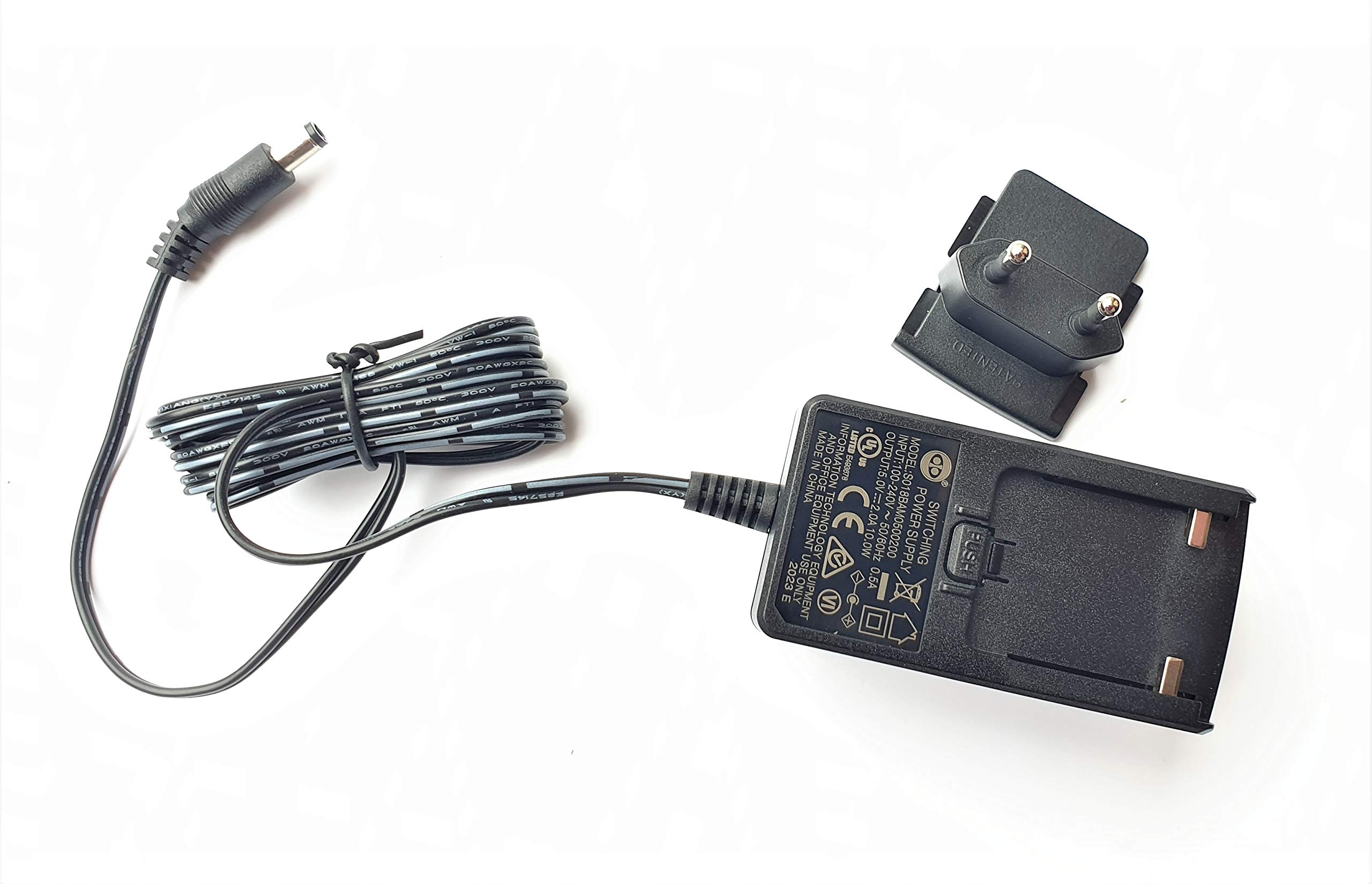 Snom 10W Power supply for all the SNOM Desk Telephones, EU; 4325, Negro