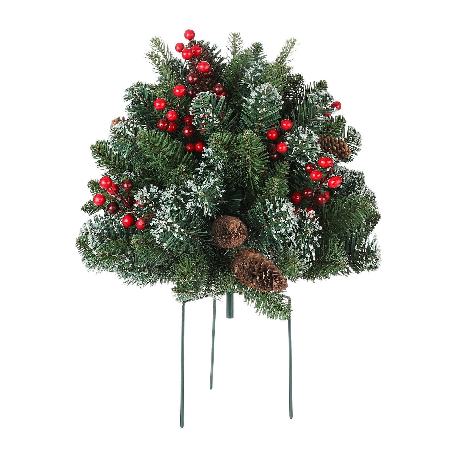 esterni per albero di Natale, decorazione giardino artificiale
