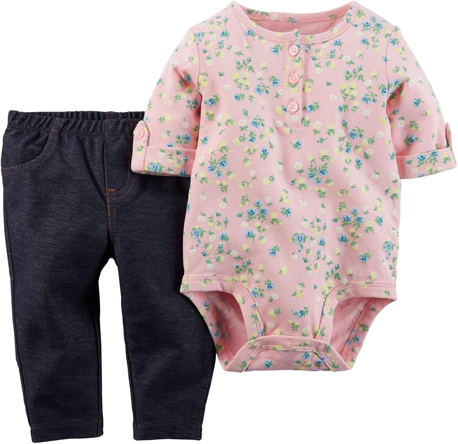 Carter's 2 Piece Print Set, Floral Print, 24 Months