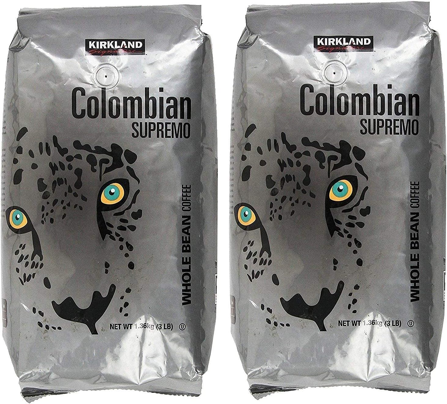 Kirkland Signature Colombian Supremo Whole Bean Coffee, 3