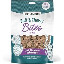Icelandic+ 2.8oz Soft & Chewy Lamb Dog Treats - Air-Dried Non Grain Snack
